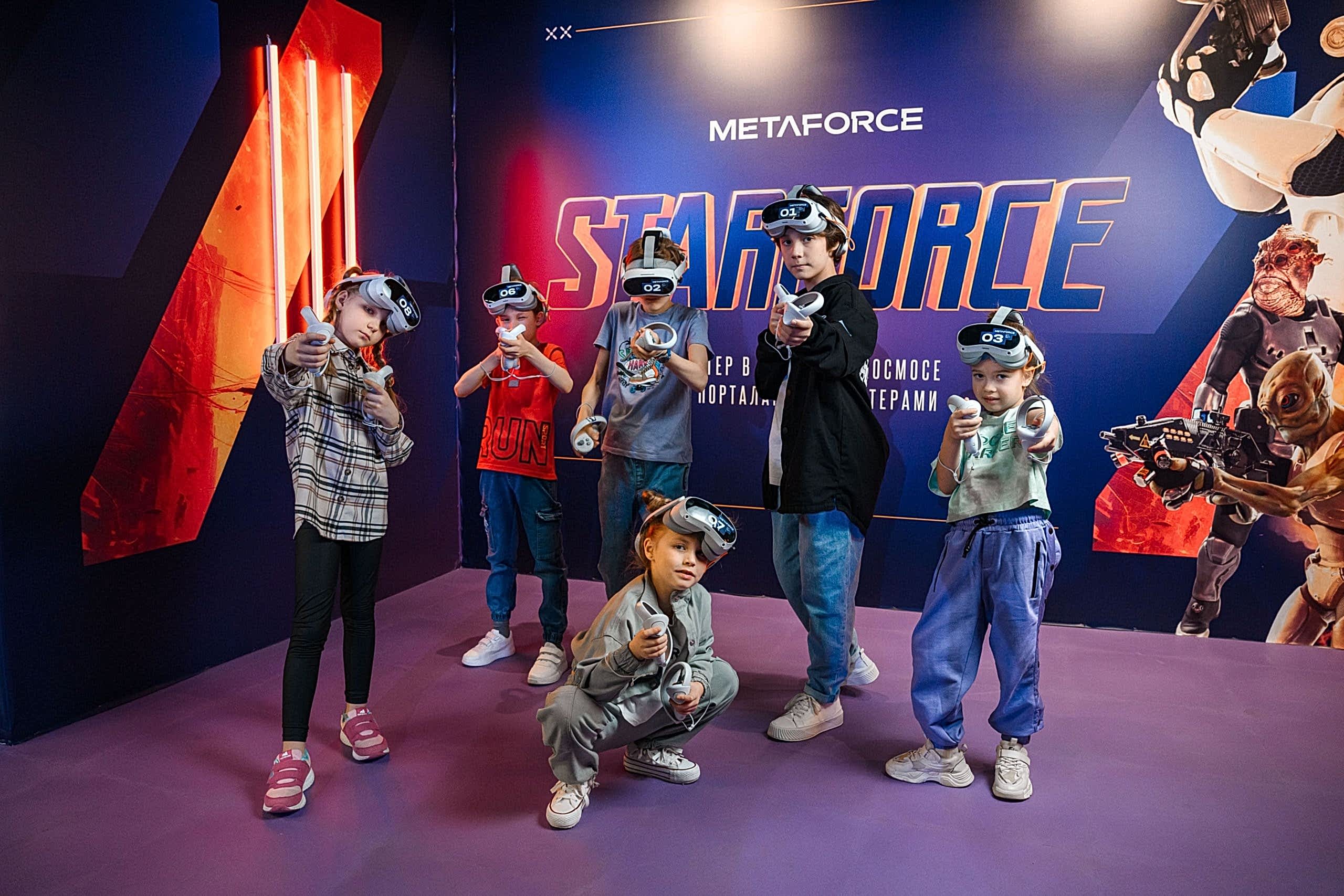 Детский день рождения в VR- клубе